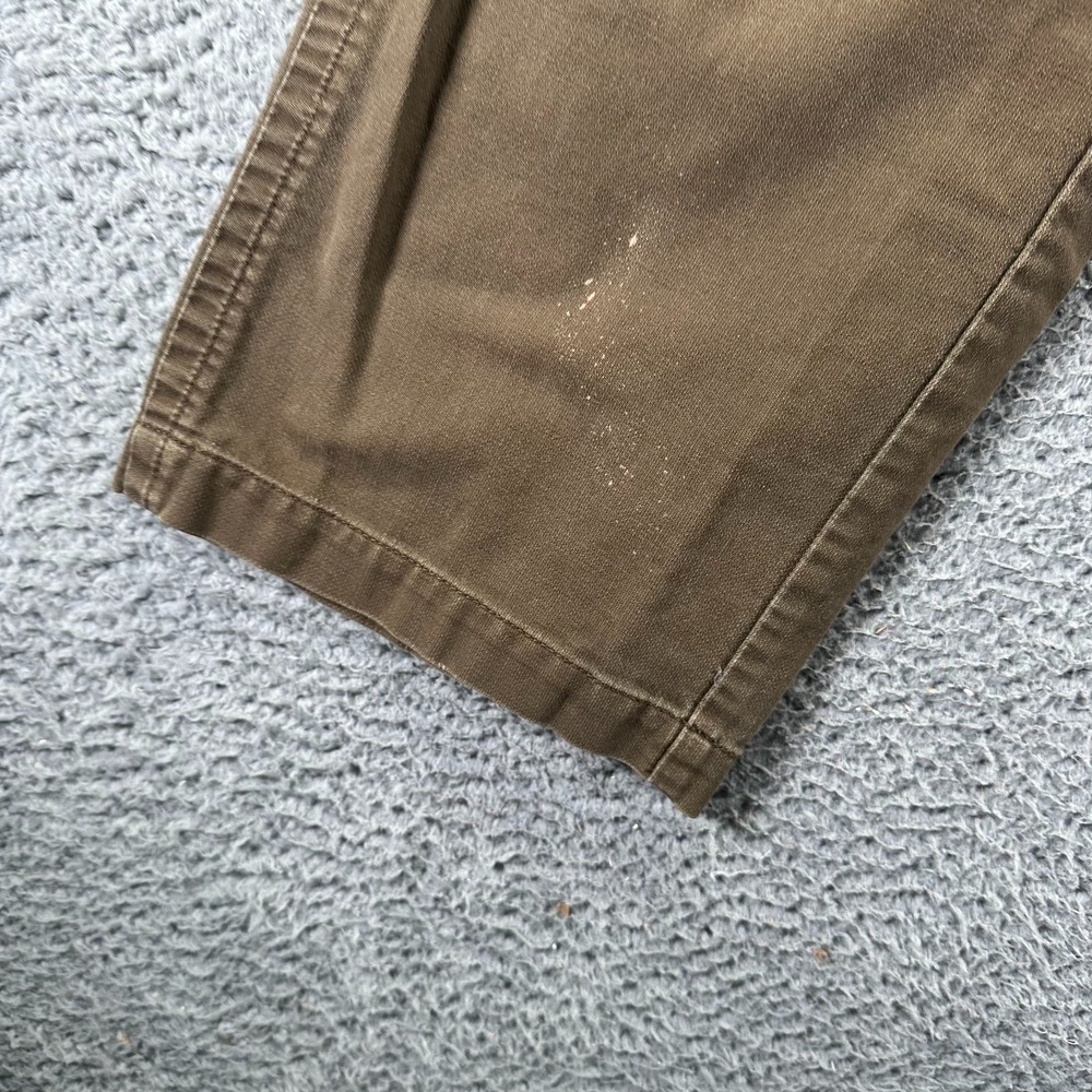 Dockers Pant Mens 36x34 Brown Cotton Khakis Straight Relaxed Utility Workwear - Picture 3 of 11